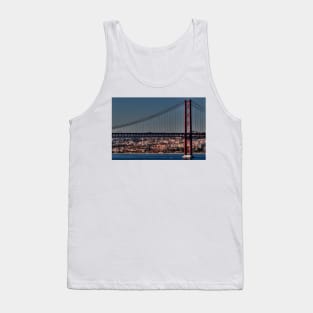 The 25 de Abril Bridge - 2 © Tank Top